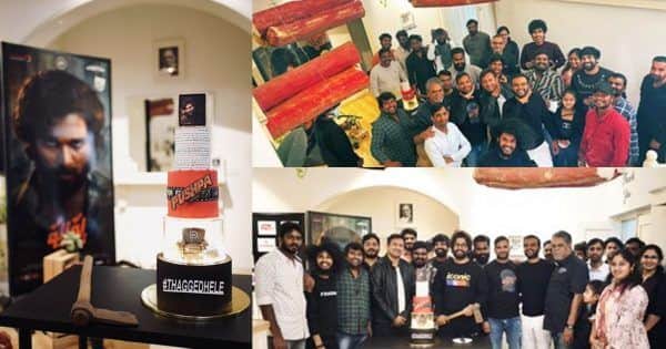 Pushpa success celebration: Allu gets the best surprise from his AA team; star overwhelmed with the gesture
