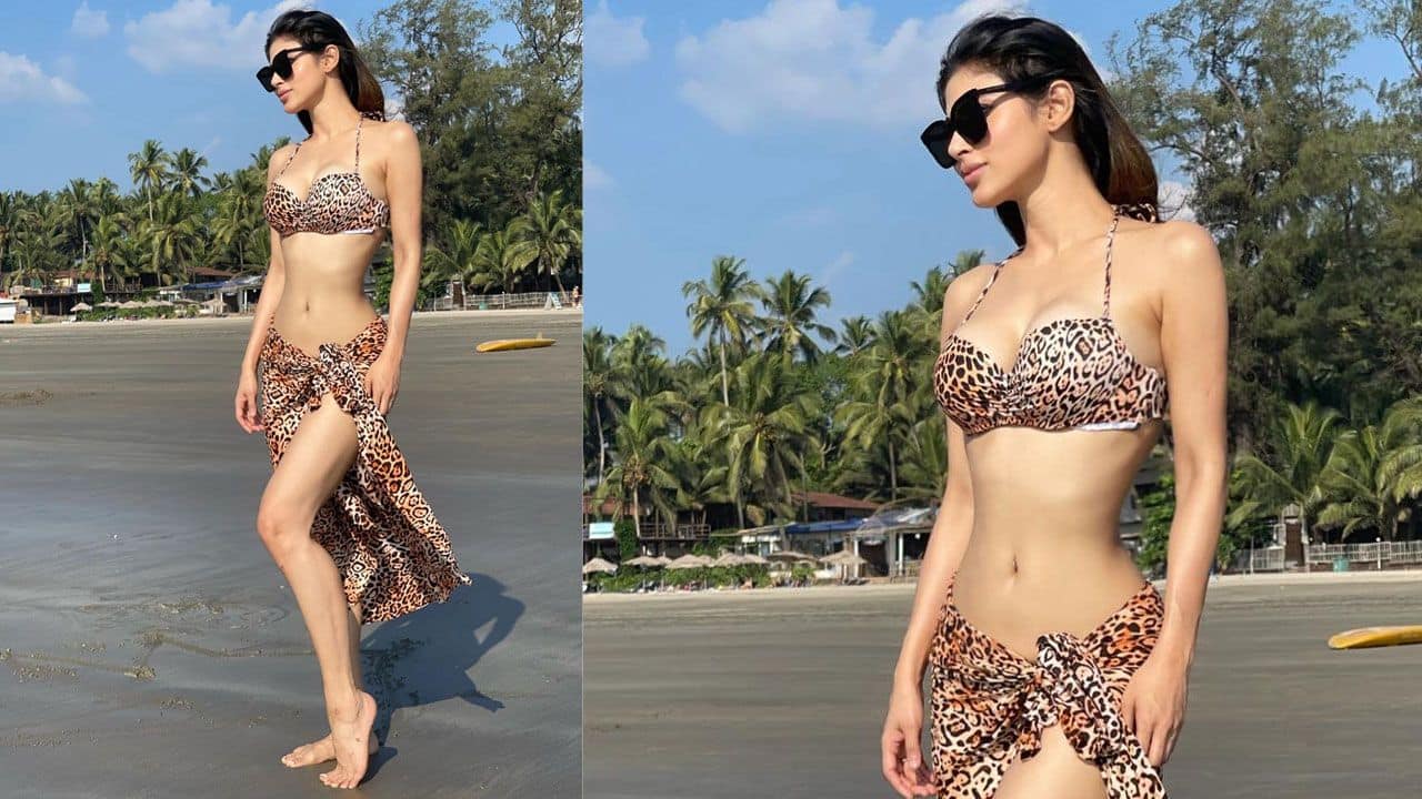 Mouni Roy's animal print bikini is too sexy