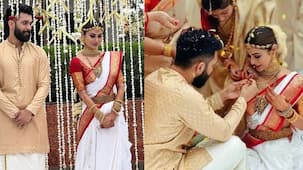 Mouni Roy-Suraj Nambiar's first pics as husband and wife OUT;  Naagin star looks gorgeous as a South Indian Bride [INSIDE PICS HERE]