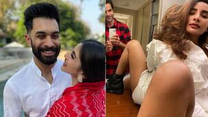 Trending Pics of the day: Mouni Roy’s first pic with to-be-husband Suraj Nambiar, Rajummar Rao-Patralekhaa’s weird mirror selfie and more
