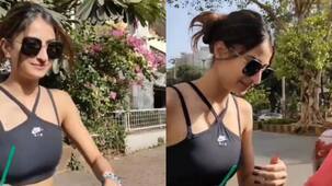 After hiding face when spotted  with Ibrahim Ali Khan, Palak Tiwari now refuses to pose for the paps - watch video