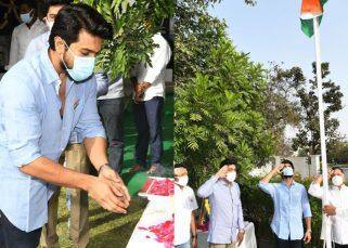 Republic Day 2022: Ram Charan oversees flag-hoisting ceremony at Chiranjeevi Trust after father tests COVID-19 positive – view pics