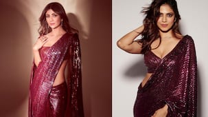 Shilpa Shetty vs Malavika Mohanan: Who slayed Manish Malhotra sequin saree better? Vote Now
