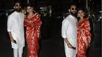 Newlyweds Mouni Roy-Suraj Nambiar make for a gorgeous pair as they make their FIRST public appearance as wife-husband [PICS]