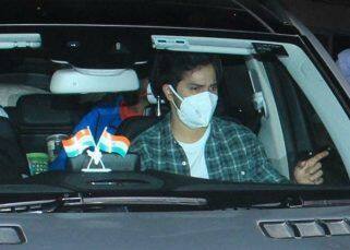 Varun Dhawan is teary eyed as he leaves from Lilavati hospital after his driver's sudden demise