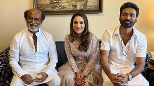 Dhanush-Aishwaryaa split: 'Very badly' affected Rajinikanth is trying to save daughter's marriage