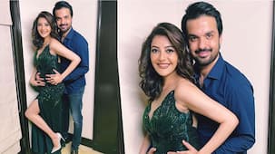 Pregnant Kajal Aggarwal stuns in a green gown as she holidays with Gautam Kitchlu in Dubai — view pics