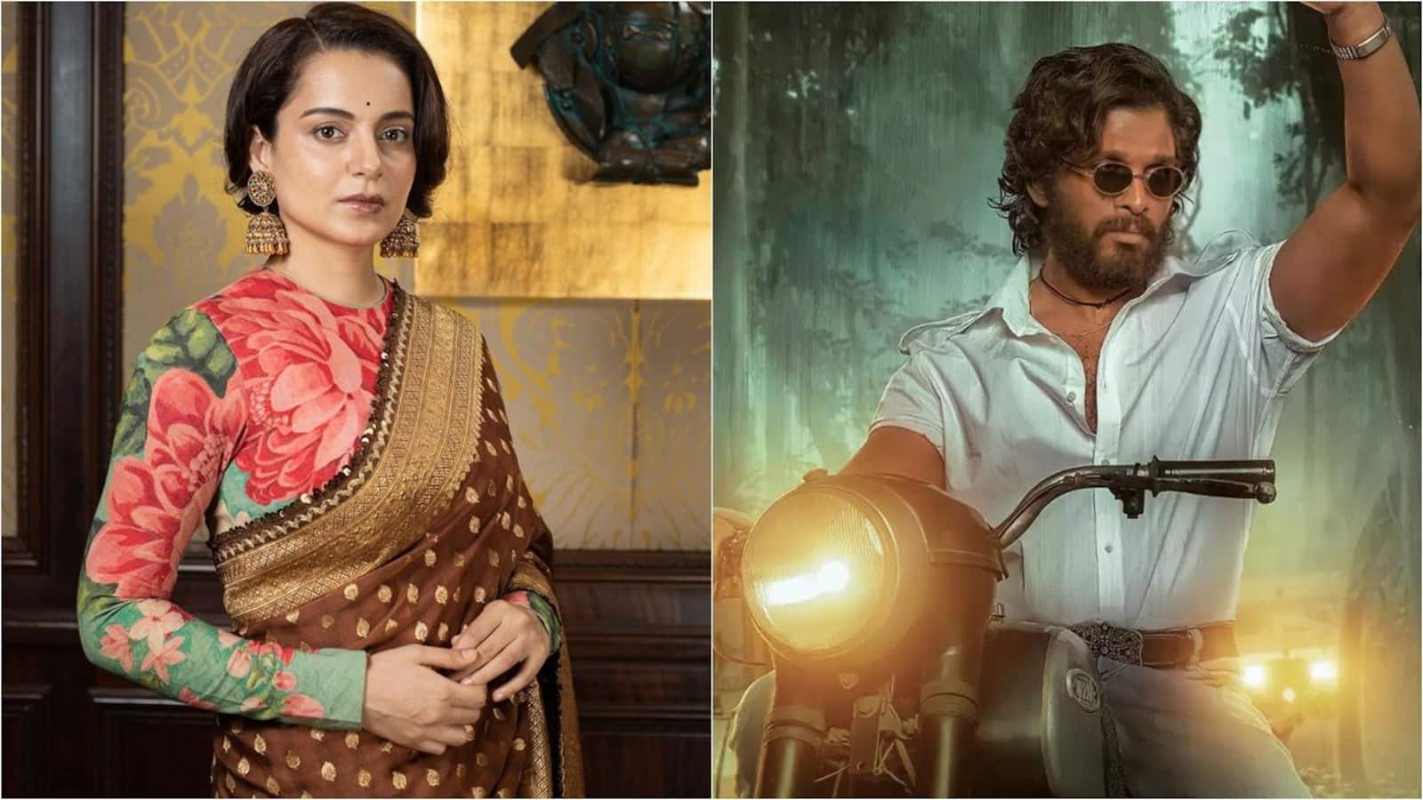 After Allu Arjun's Pushpa success, Kangana Ranaut says, 'South industry should not allow Bollywood to corrupt them' After Allu Arjun's Pushpa success, Kangana Ranaut says, 'South industry should not allow Bollywood to corrupt them'