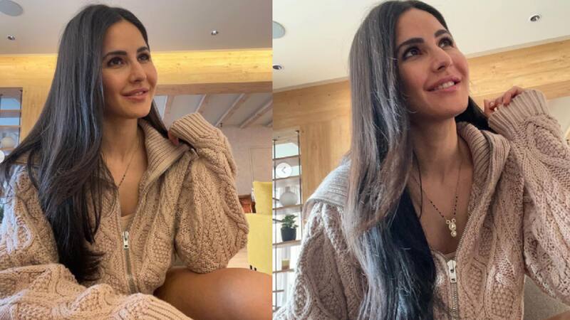 Katrina Kaif flaunts her mangalsutra in happy pictures from her 'home sweet home'; we miss Vicky Kaushal in the frame