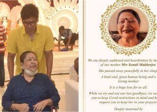 Shaan's mother Sonali Mukherjee passes away in her sleep; singer mourns her loss in a heartfelt post