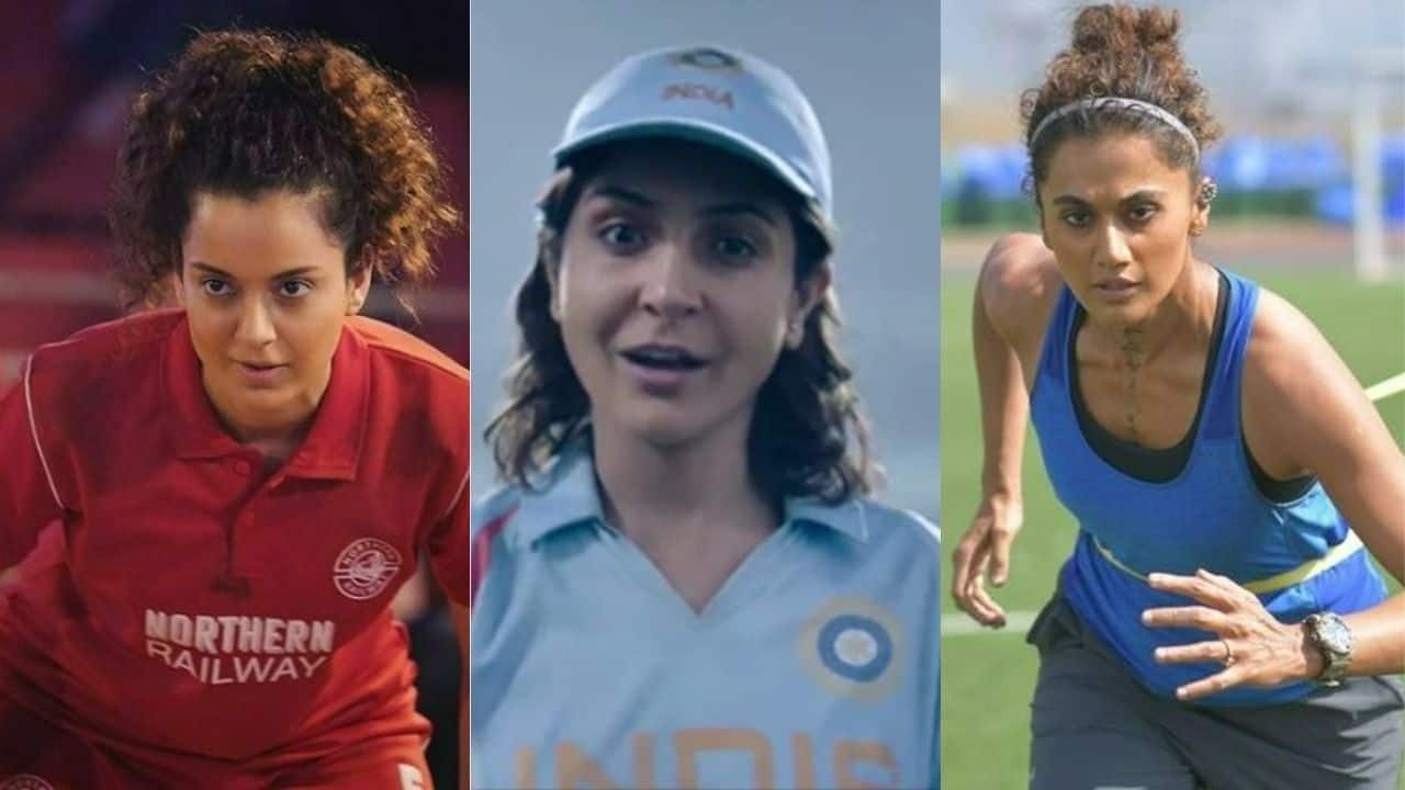 Anushka Sharma, Kangana Ranaut, Taapsee Pannu and other actresses as sportswoman
