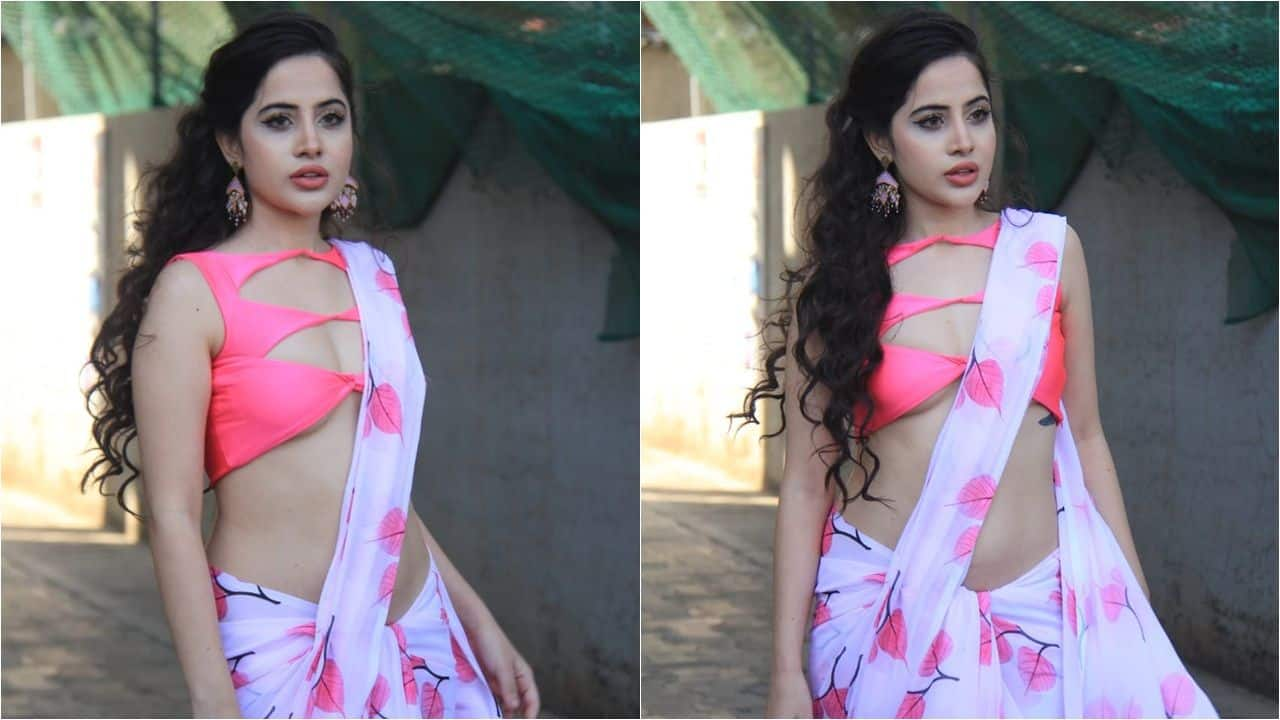 Urfi Javed ditches her blouse, oozes oomph in a transparent saree as she  walks in style - Watch, People News