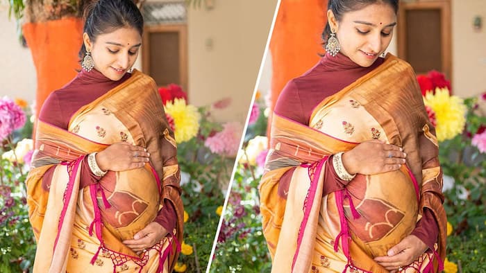 Yeh Rishta Kya Kehlata Hai actress Mohena Kumari Singh looks lovely in a saree