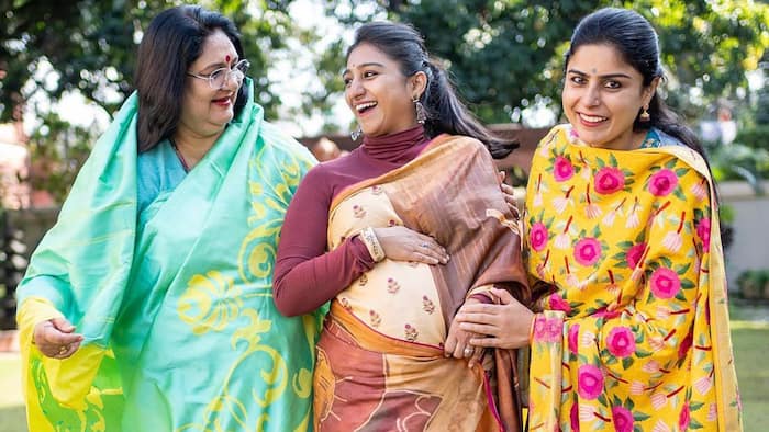 Yeh Rishta Kya Kehlata Hai's Mohena Kumari Singh with her in-laws