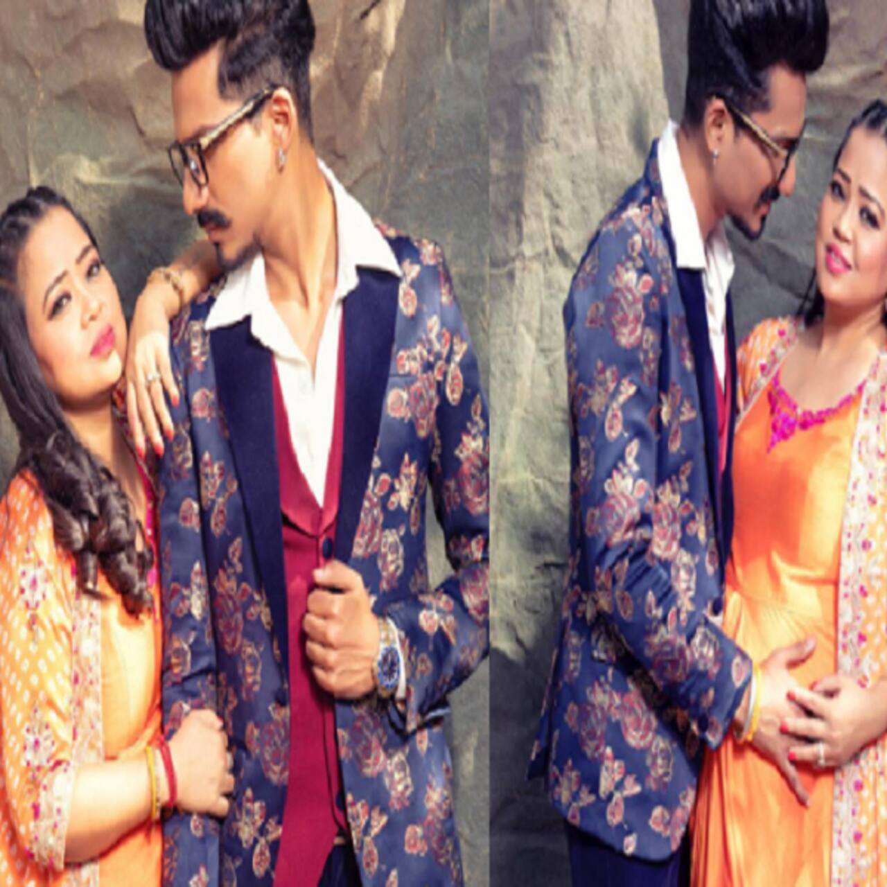 Bharti Singh Looks Radiant As She Poses With Hubby Fans Cant Get Over Her Mommy Glow View Pics