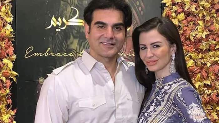 Arbaaz Khan and Giorgia Andriani
