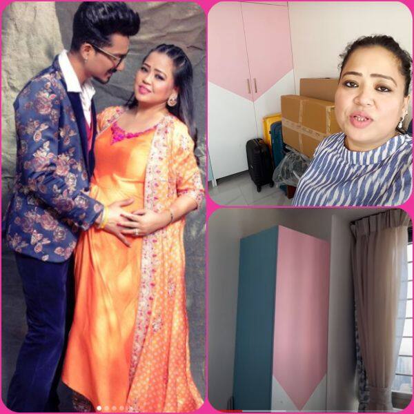 Bharti Singh ने दिखाई बेबी रूम की झलक, छीन लिया Haarsh Limbachiyaa का कमरा !!