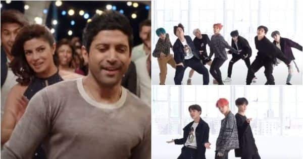 BTS members dance to Farhan Akhtar’s Gallan Goodiyaan amidst his wedding with Shibani Dandekar – Watch