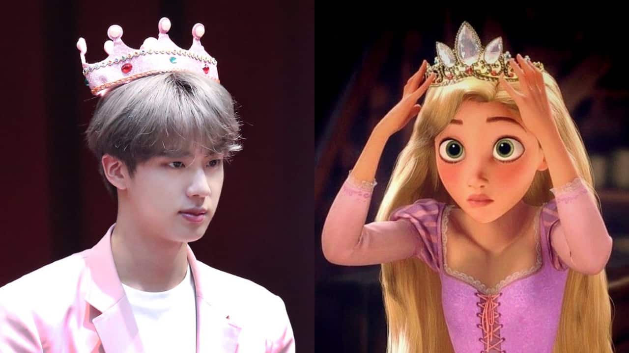 BTS: Jin aka Kim Seokjin is just like Disney's Rapunzel and this ...