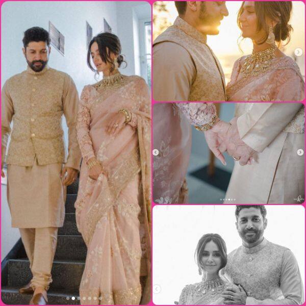 Shibani Dandekar ने नजाकत से रखा Farhan Akhtar की जिंदगी में कदम, शेयर की कोर्ट-मैरिज की अनदेखी फोटोज