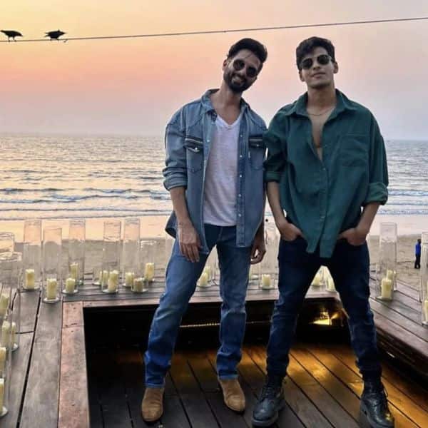 Shahid Kapoor with brother Ishaan Khatter