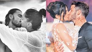 CAUGHT ON CAMERA! Ranveer Singh-Deepika Padukone to Priyanka Chopra-Nick Jonas: 5 Bollywood couples who locked lips in public – view pics