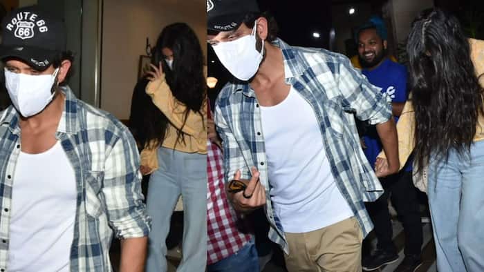 Hrithik Roshan and Saba Azad