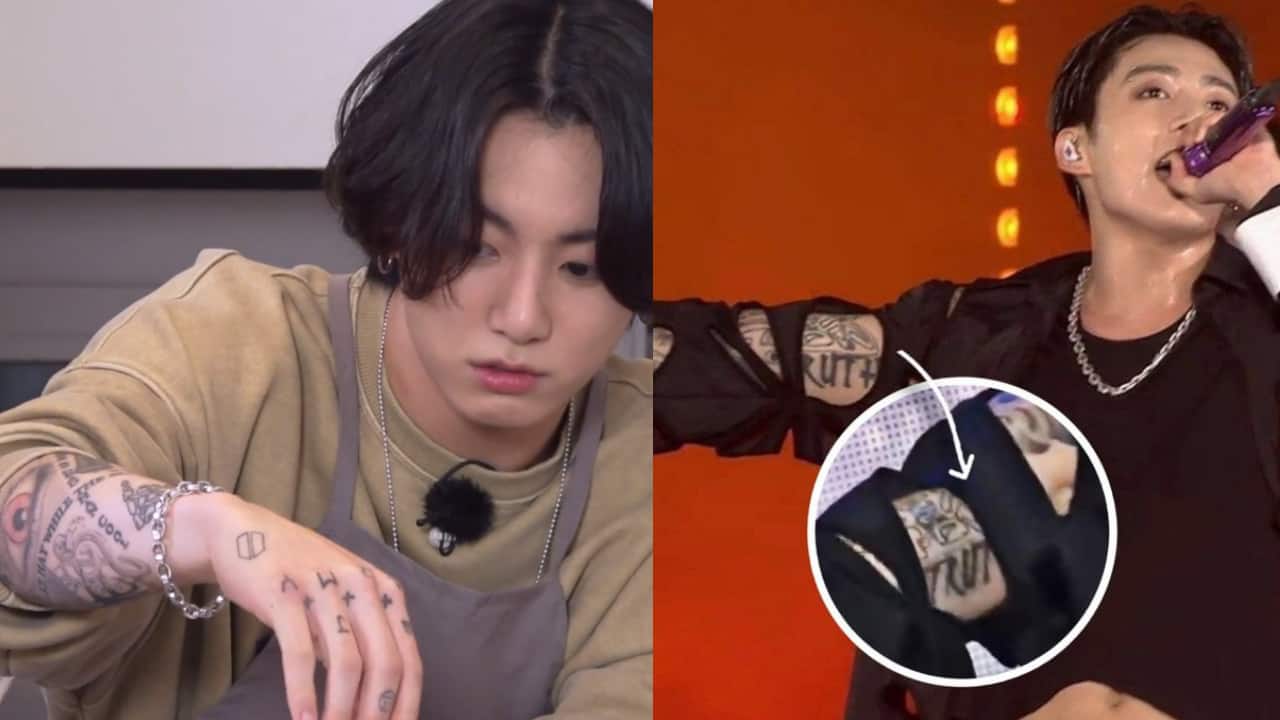 Jungkook's tatted hand 🤚🏼 | Bts tattoos, Bts jungkook, Bts