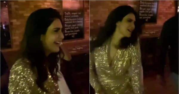 Karishma Tanna grooves to Samantha’s Oo Antava from Pushpa at her wedding reception – watch video