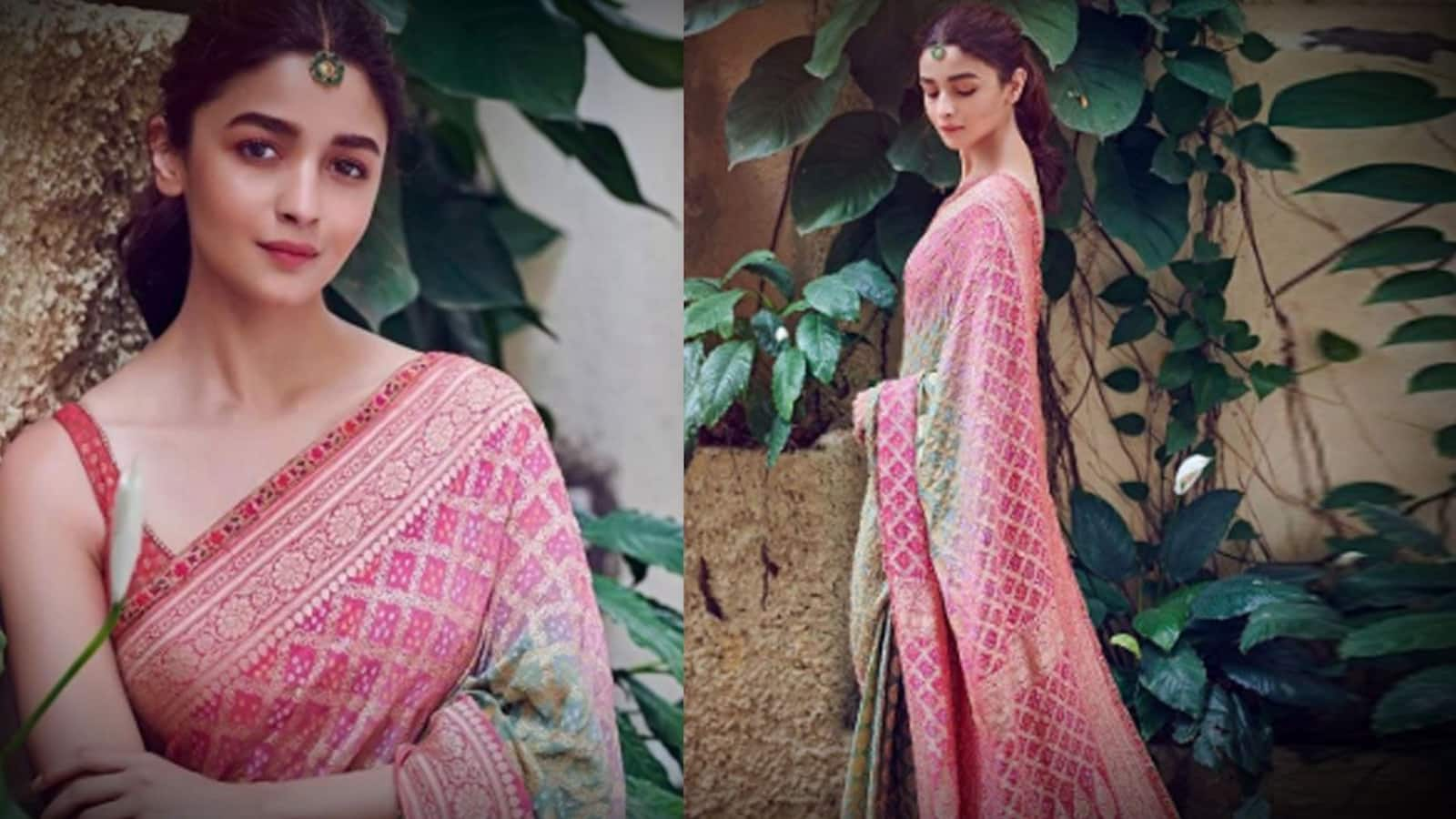 RRR to Gangubai Kathiawadi: Alia Bhatt’s best saree looks so far [VIEW ...