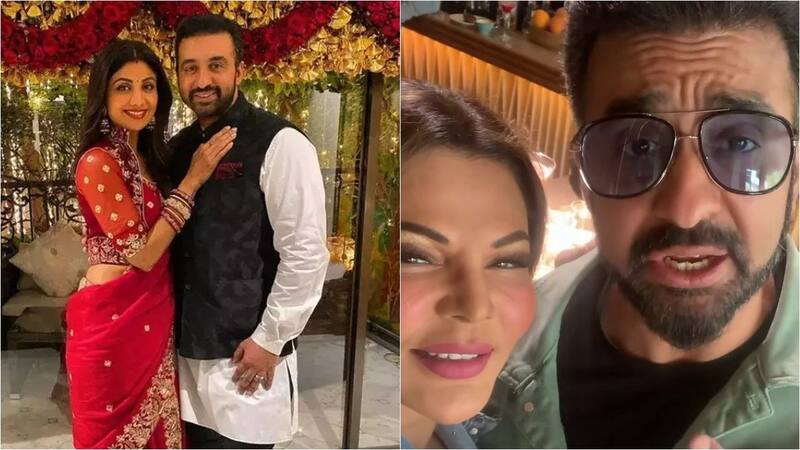 Raj Kundra takes a dig at Bollywood over porn films case? Shilpa Shetty's husband calls Rakhi Sawant ‘the only real person in the industry' – watch video