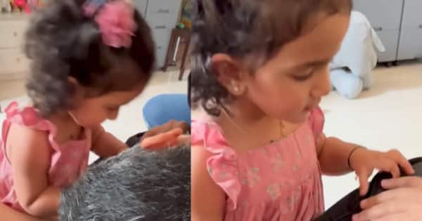 Shilpa Shetty’s daughter Samisha turns 2; actress shares an ADORABLE video of her playing with daddy Raj Kundra