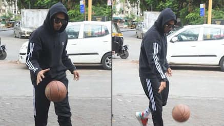 Photos: Ranveer Singh dons Louis Vuitton at airport leaving for Cleveland  for NBA All-Star Game; Kartik Aaryan jets for shoot schedule