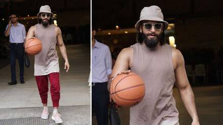 Ranveer Singh takes center court in NBA India's new brand campaign  #ThisIsBasketball