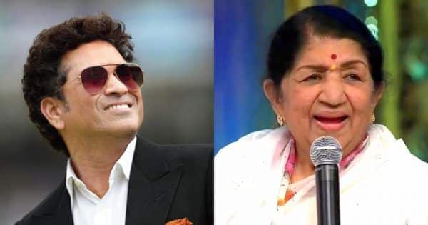 Throwback video of Lata Mangeshkar crooning ‘Tu Jahan Jahan Chalega’ for Sachin Tendulkar goes viral