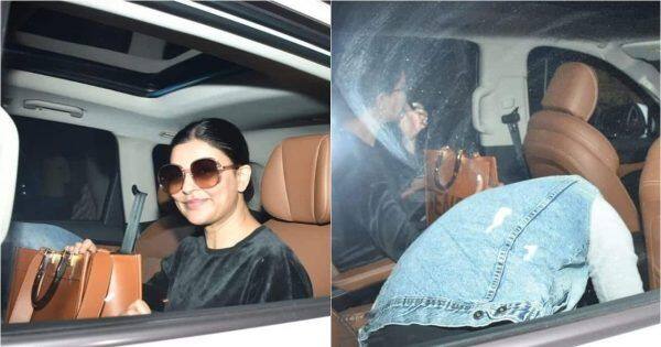 Sushmita Sen snapped with ex-beau Rohman Shawl post breakup; latter hides his face – view pics