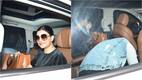 Sushmita Sen snapped with ex-beau Rohman Shawl post breakup; latter hides his face – view pics