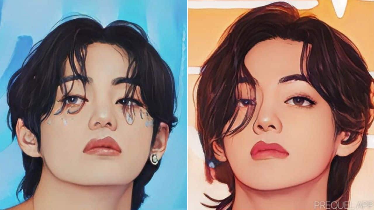 BTS: Kim Taehyung aka V prequel cartoon versions leave ARMY swooning; fans  wonder how can an anime make them drool