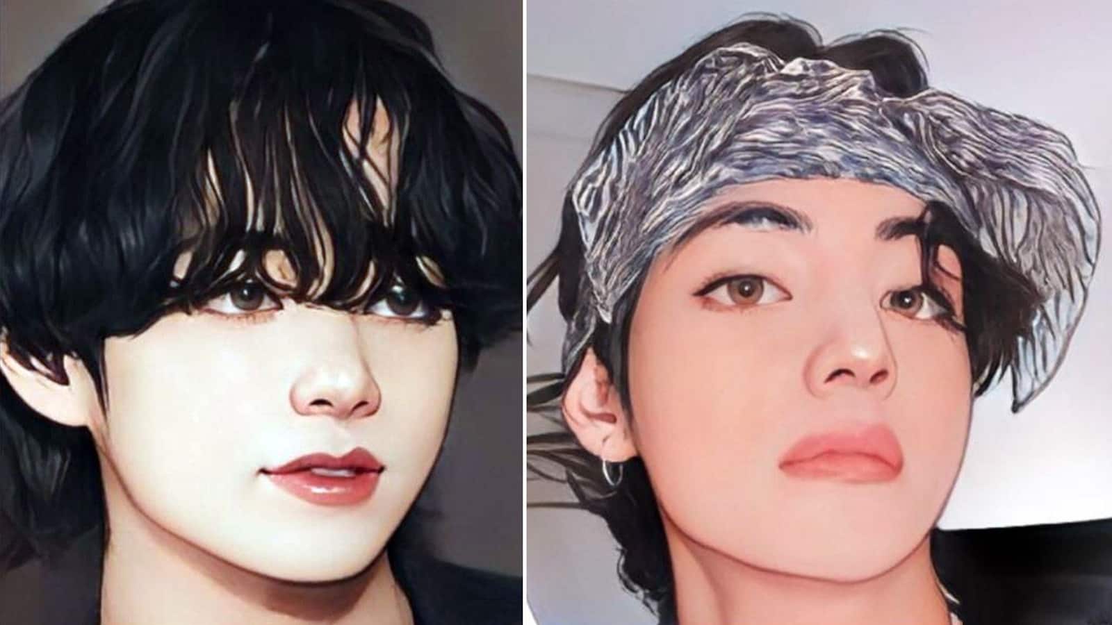 BTS: Kim Taehyung aka V prequel cartoon versions leave ARMY swooning; fans  wonder how can an anime make them drool