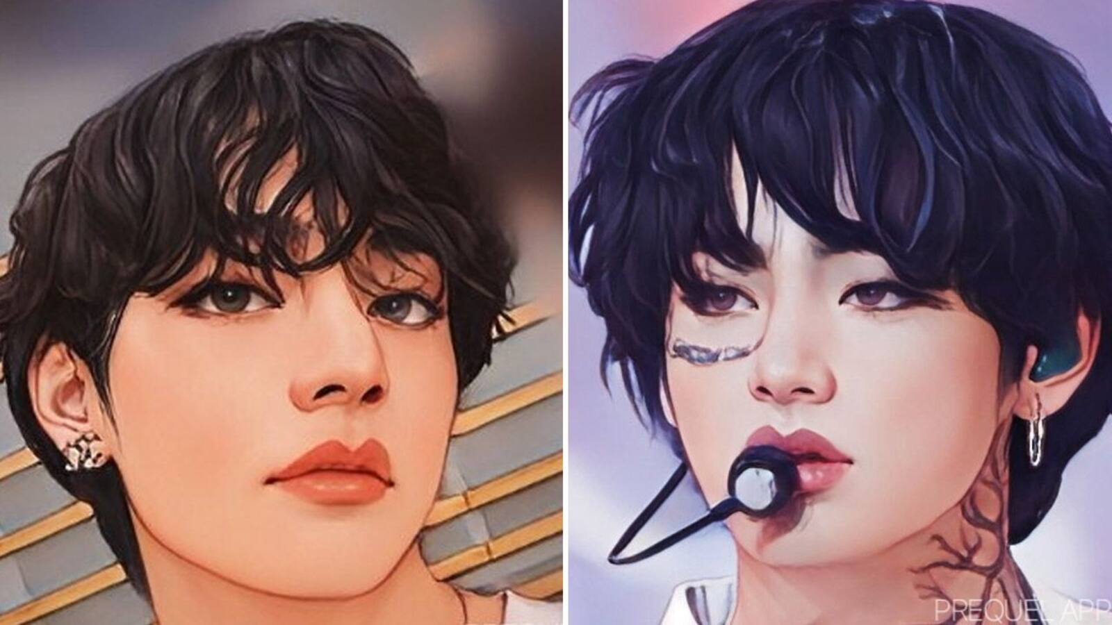 BTS: Kim Taehyung aka V prequel cartoon versions leave ARMY swooning; fans  wonder how can an anime make them drool