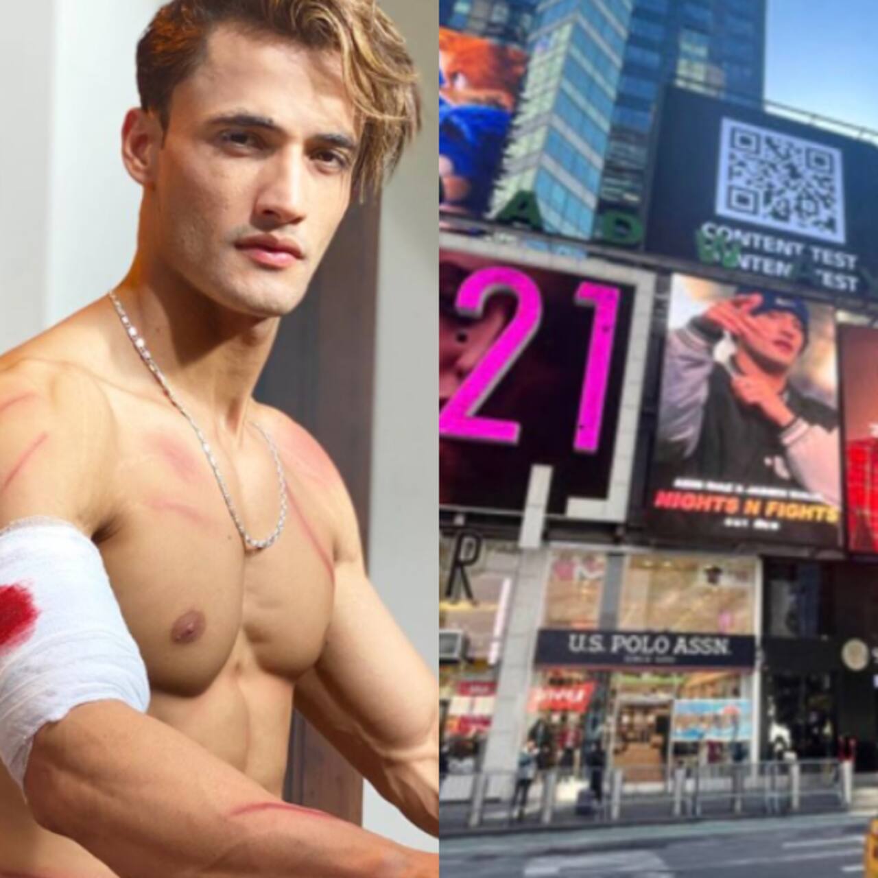 Bigg Boss 13 star Asim Riaz features on New York's Times Square; fans ...