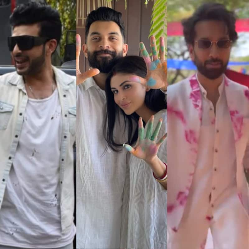 Holi 2022: Nakuul Mehta, Mouni Roy, Karan Kundrra and other TV celebs send wishes to their fans on the festive occasion