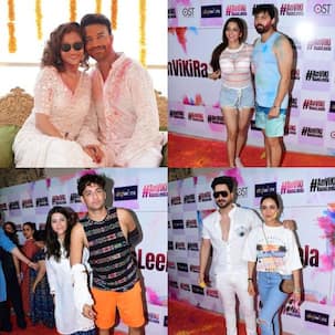 Holi 2022: Ankita Lokhande-Vicky Jain throw first festive party post marriage; Ekta Kapoor, Monalisa, Aly Goni-Jasmin Bhasin and more make a SPLASH – view pics