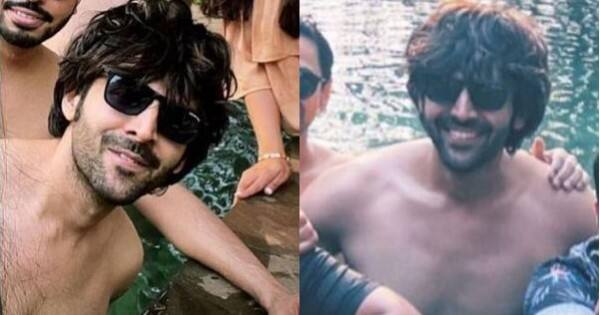 Kartik Aaryan visits Goa with his college friends; fans go gaga over his shirtless pictures