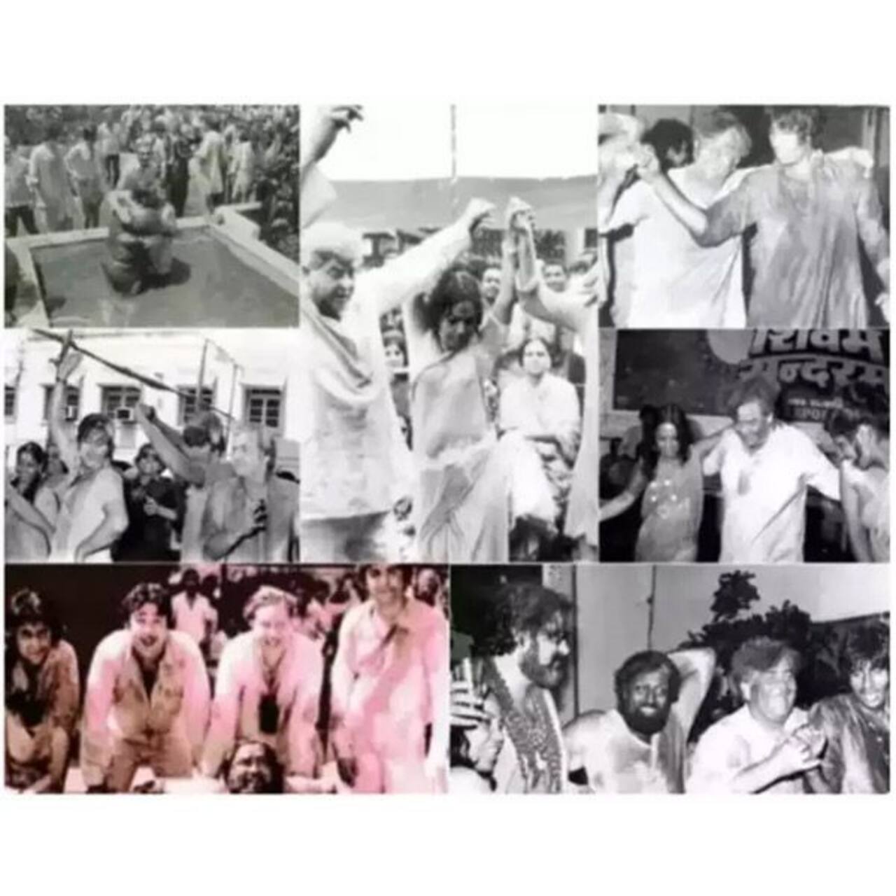 Raj Kapoor's grand Holi celebrations