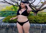 Urfi Javed gets brutally trolled for wearing a black bikini; netizens say 'kapdo ki zarurat hai'