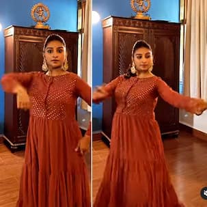 Pregnant Mohena Kumari Singh aka Kirti of Yeh Rishta Kya Kehlata Hai shows off her dance moves; Surbhi Chandna and former colleagues shower love