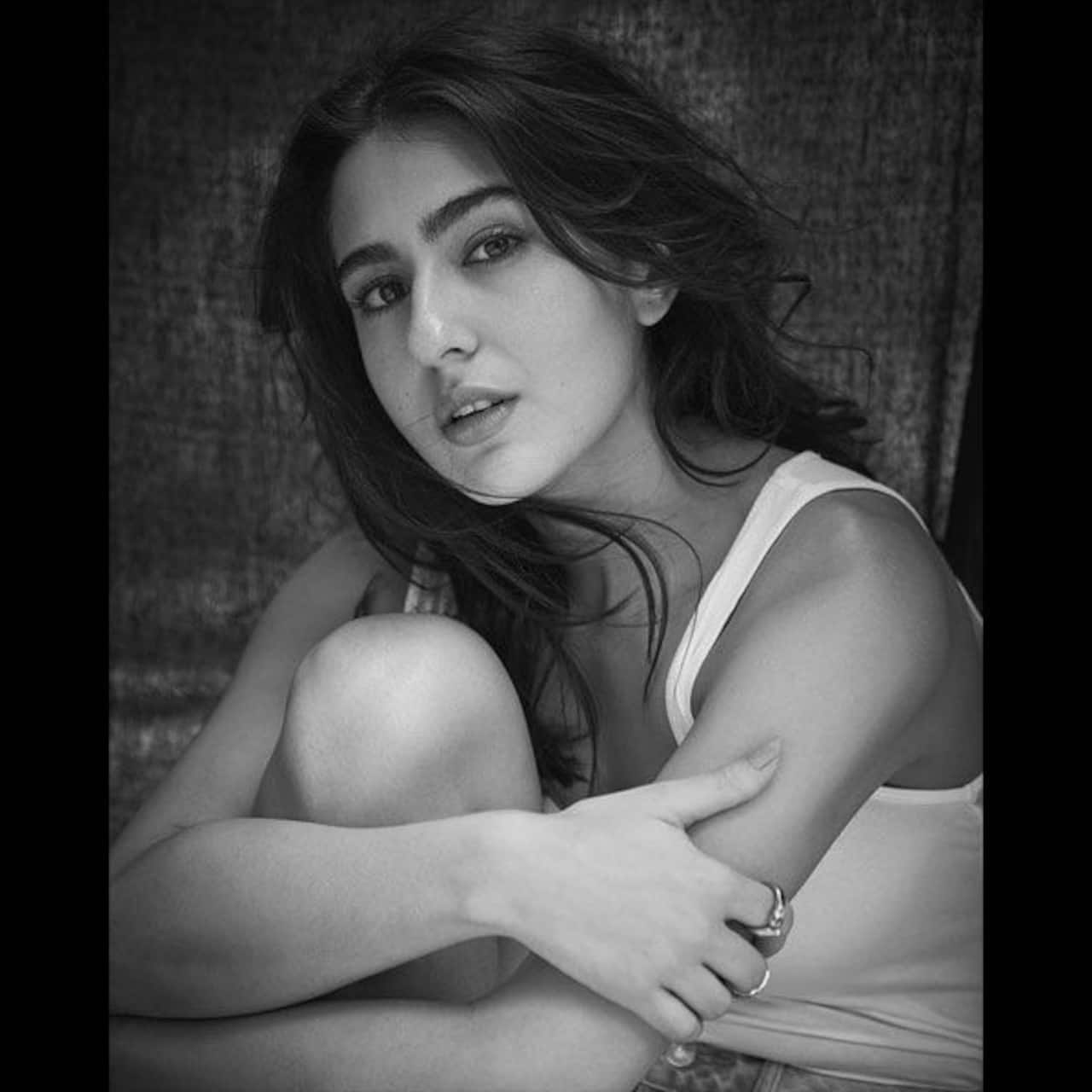 Sara Ali Khan looks stunning in her black and white photoshoot clicked ...