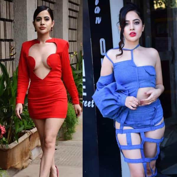 Urfi Javed's tryst with bizarre outfits: From red heart to denim cutout – which one did you find the most unusual? VOTE NOW
