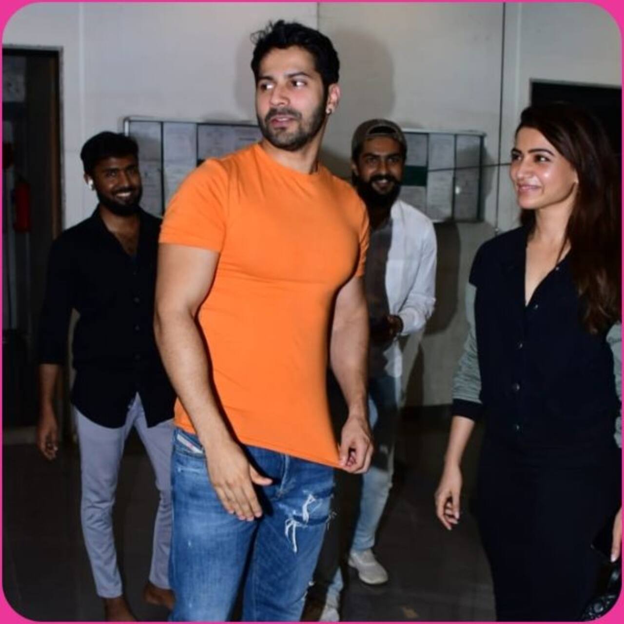 Varun Dhawan से मिलने पहुंची Samantha Ruth Prabhu